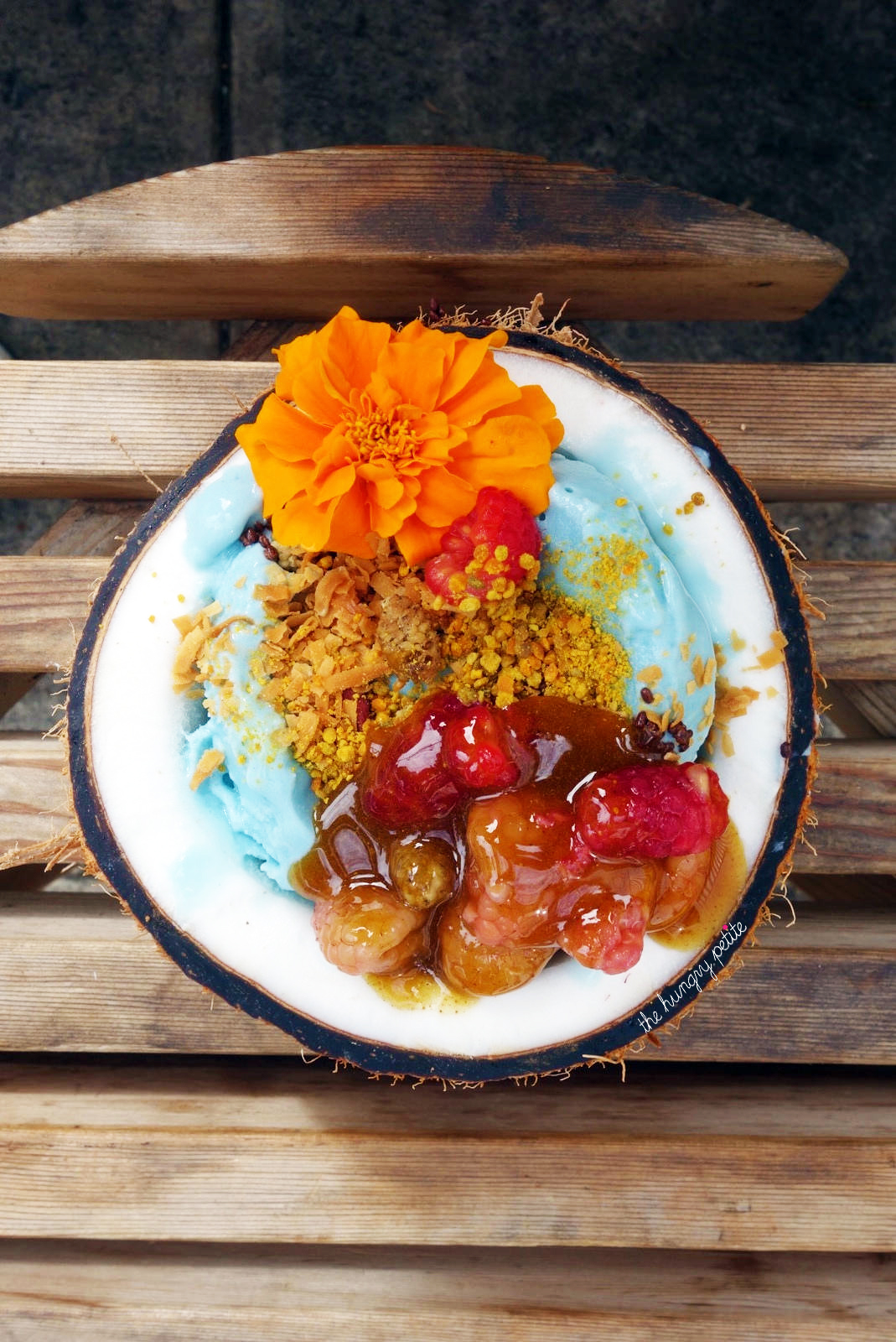 It tasted okay, but it sure was pretty.