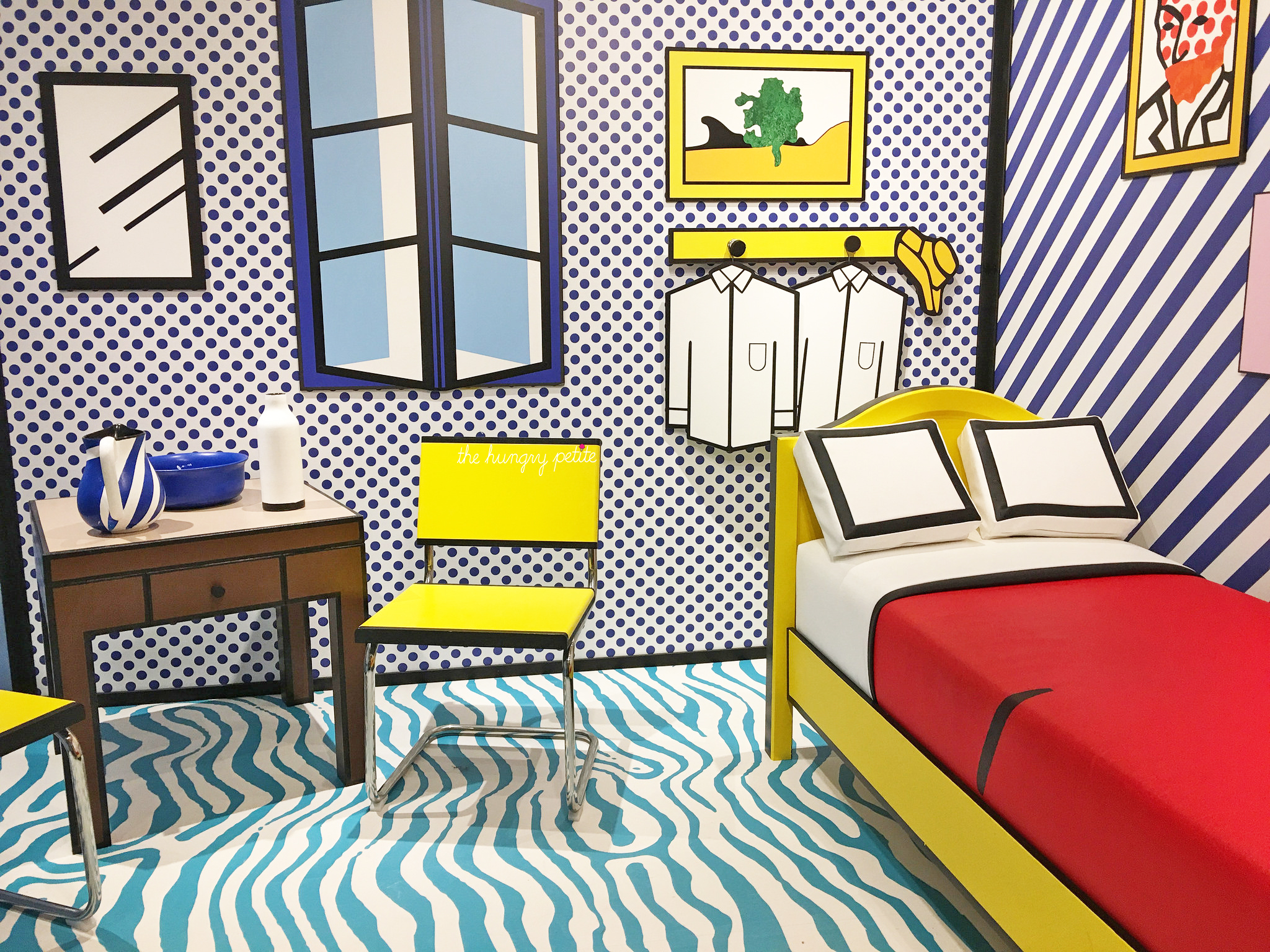 Roy Lichtenstein 3D room