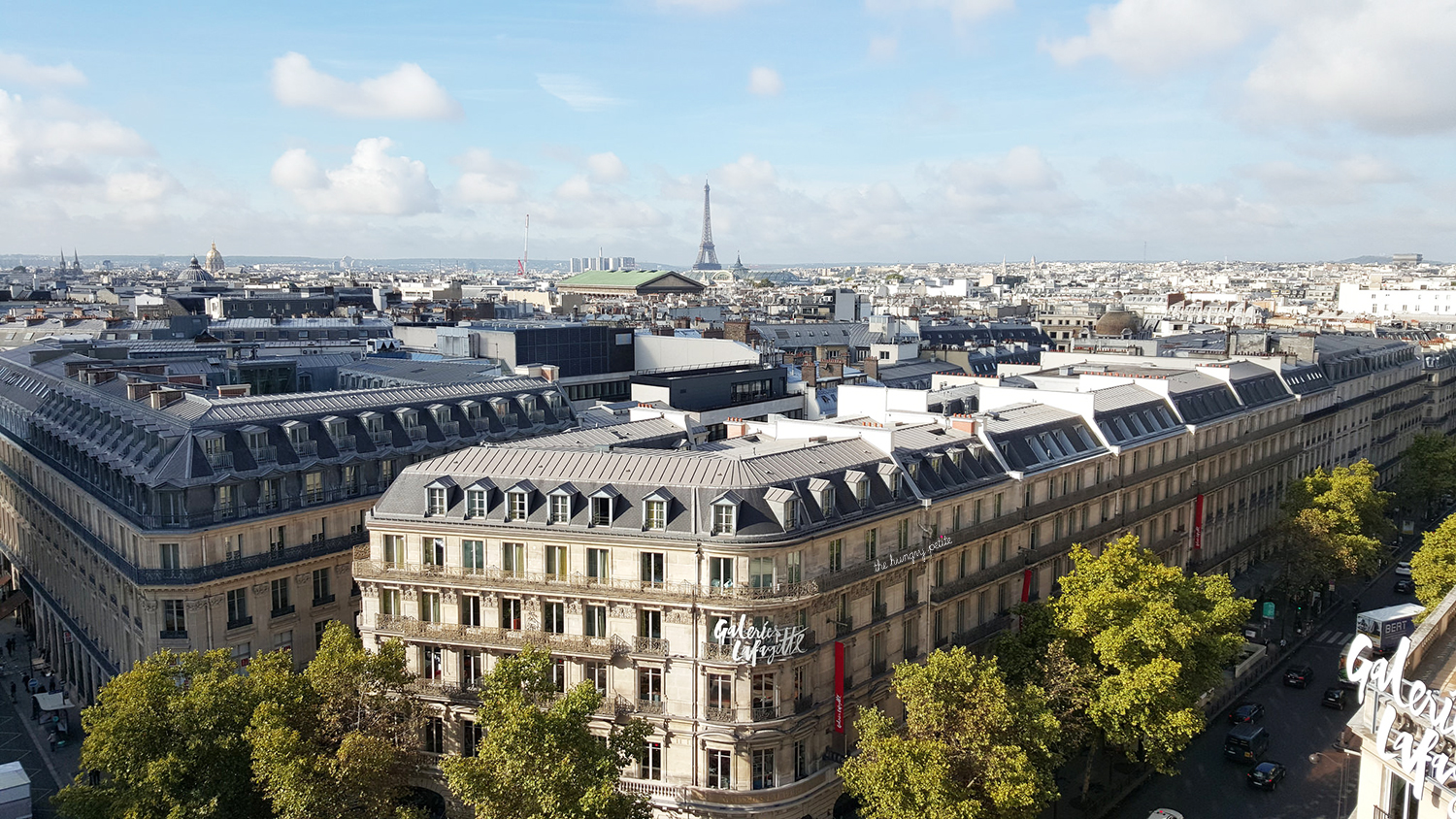 A view from the rooftop