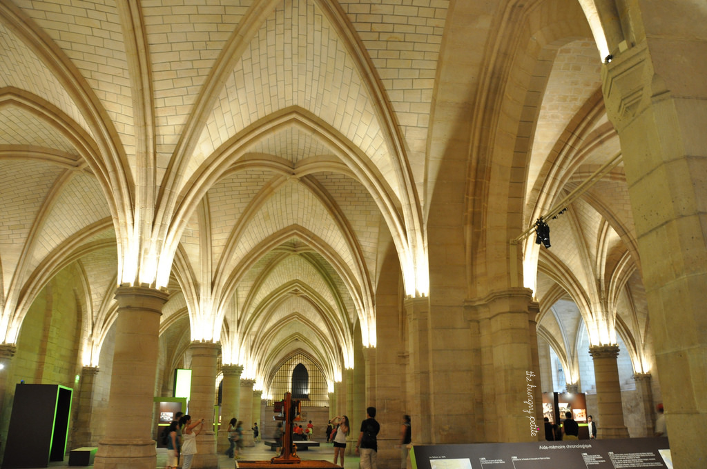 A splendid sight inside the Conciergerie