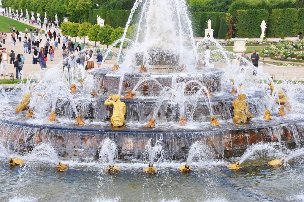 Latona's Fountain in the Garden of Versailles