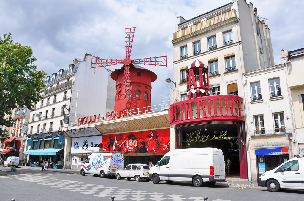 The infamous Moulin Rouge