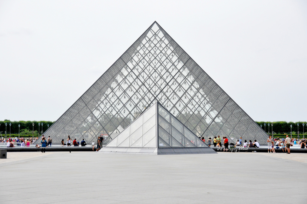 Big pyramid and baby pyramid