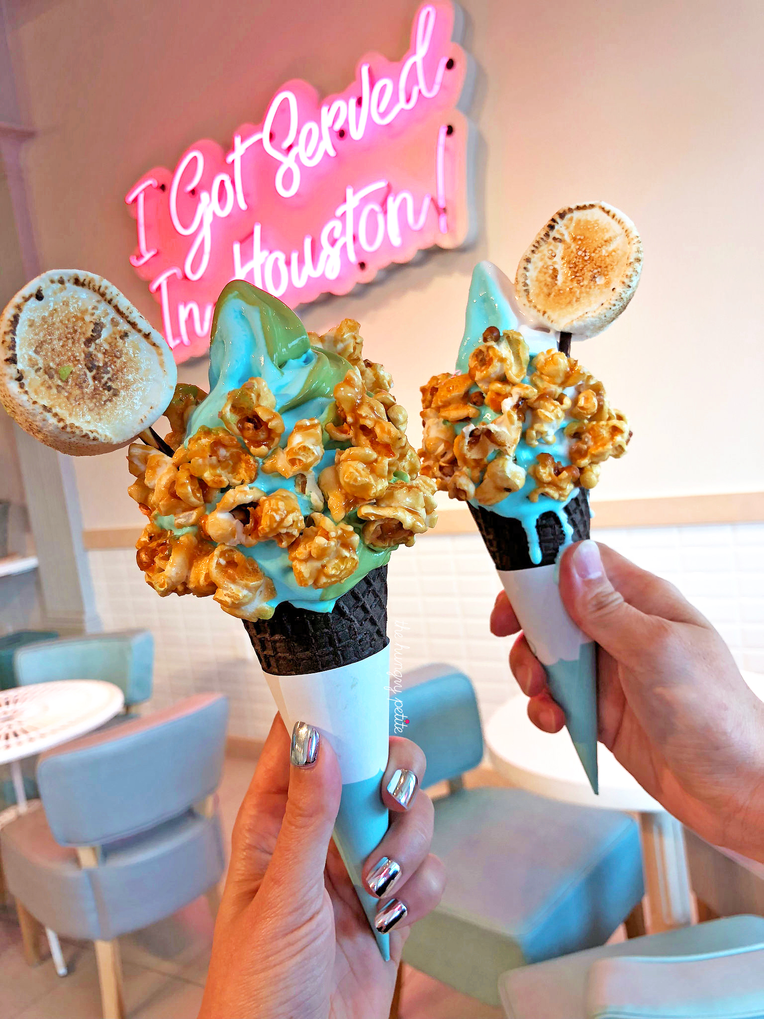 One last shot of this before it starts to drip onto the floor!