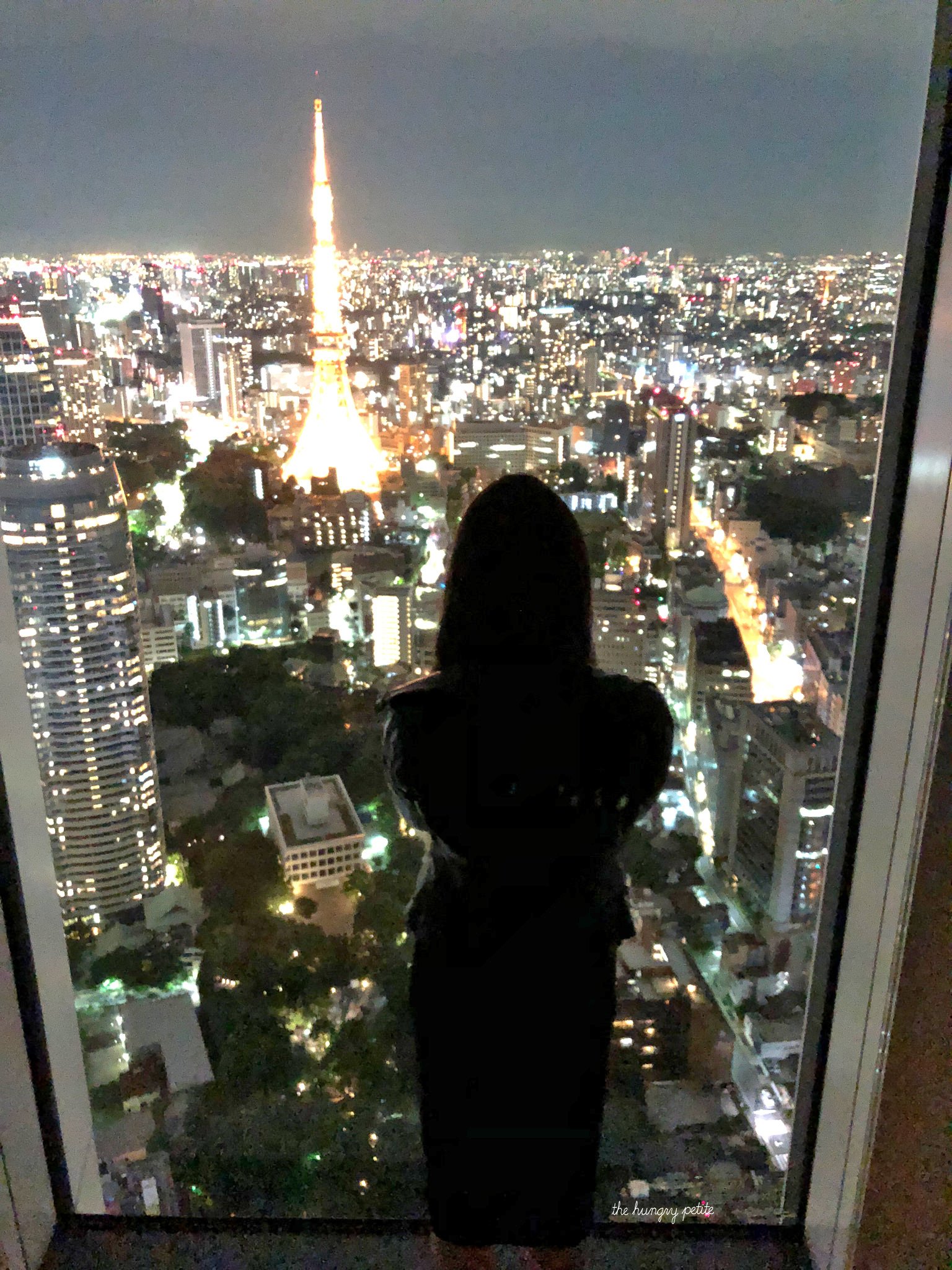 Night view from the room