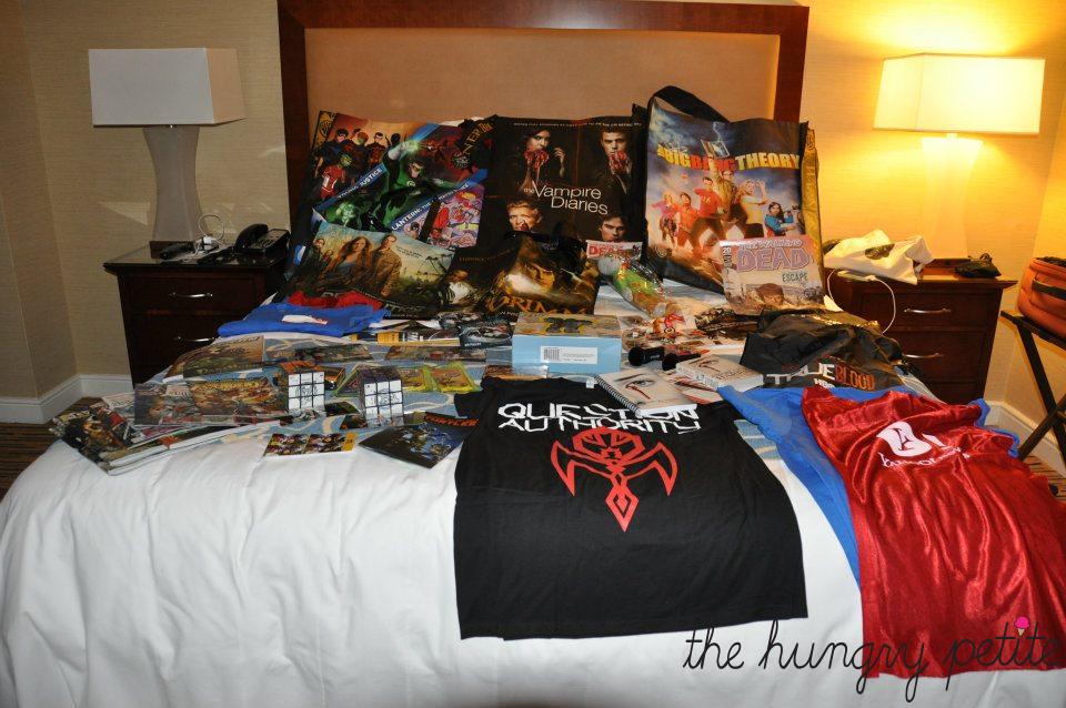 SDCC 2012 swag