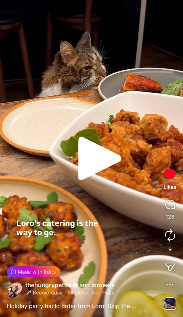 Loro Catering spread