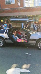 Outside Con Back to the Future