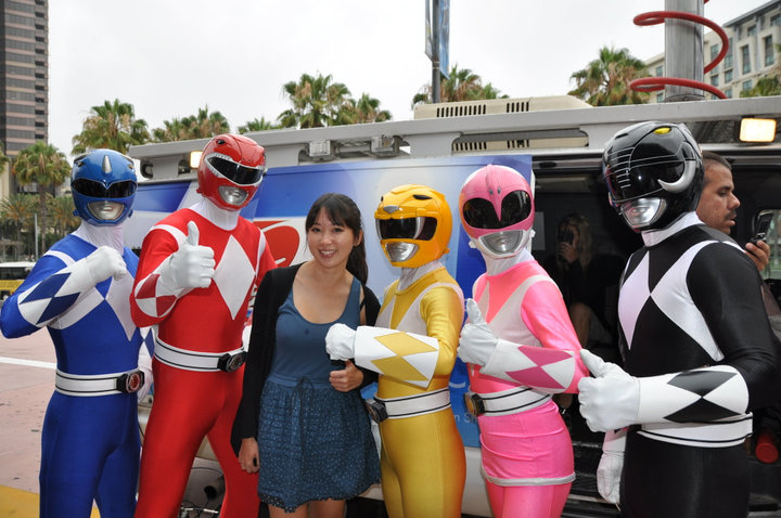 me and the power rangers
