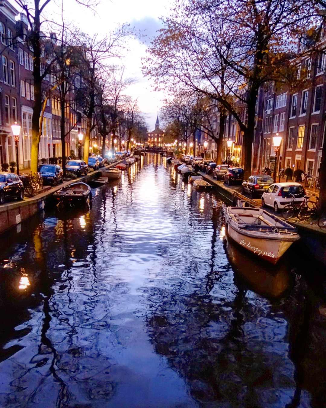 The canals of Amsterdam