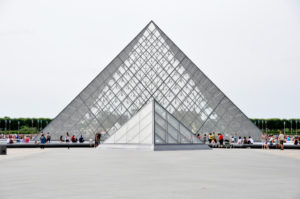 Big pyramid and baby pyramid