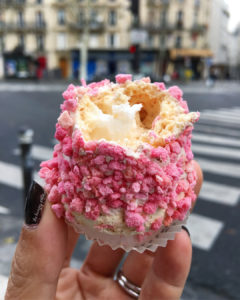 Incredibly light and fluffy meringues.