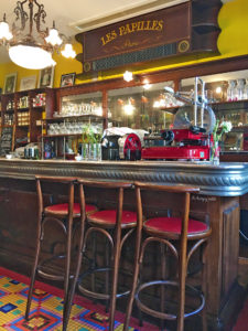 Les Papilles is a cute and cozy restaurant.