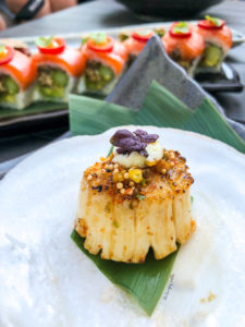 Scallop. Enough said (but also this was perfectly seared and the little bit of toppings brought out so much flavor).