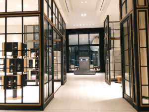 Checking out the gym/spa area