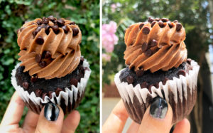 This chocolate cupcake (Midnight Magic) was my fav!