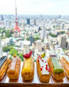 Andaz Tokyo eclairs