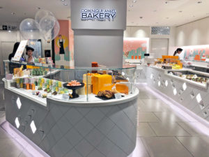 The other Dominique Ansel Bakery in Tokyo. This one is in Ginza and is a take away only shop (so you can't sit down to eat).