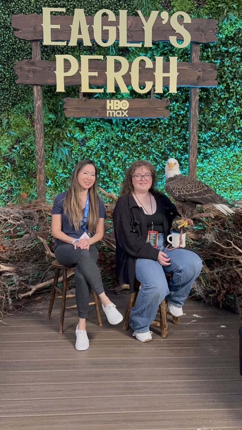 Meeting Eagly from Peacemaker!