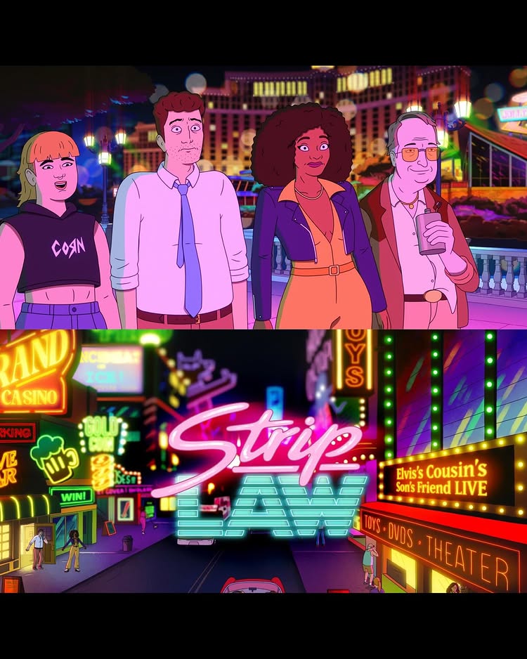 Netflix Strip Law official poster