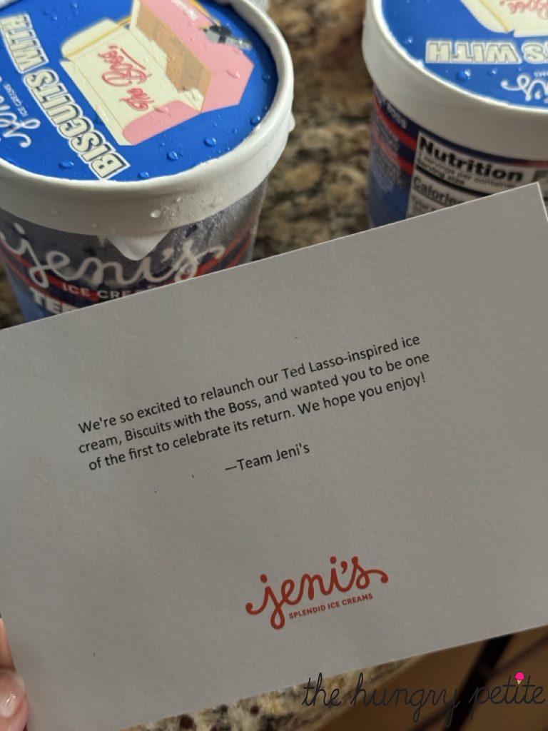 Jeni's x Ted Lasso Ice Cream